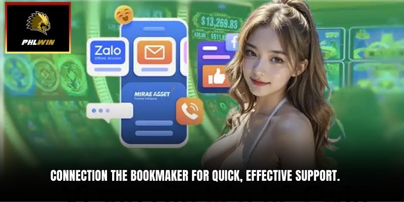 Connection the bookmaker for quick, effective support.