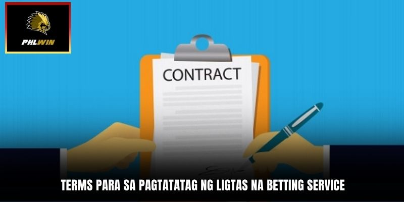 Terms para sa Pagtatatag ng Ligtas na Betting Service